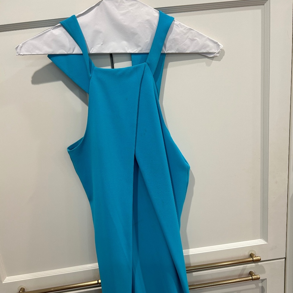 Blue dress